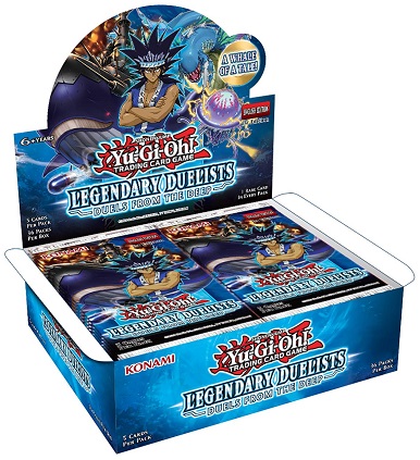 Konami Yugioh Legendary deals Duelist Season 1 Display Box Sealed